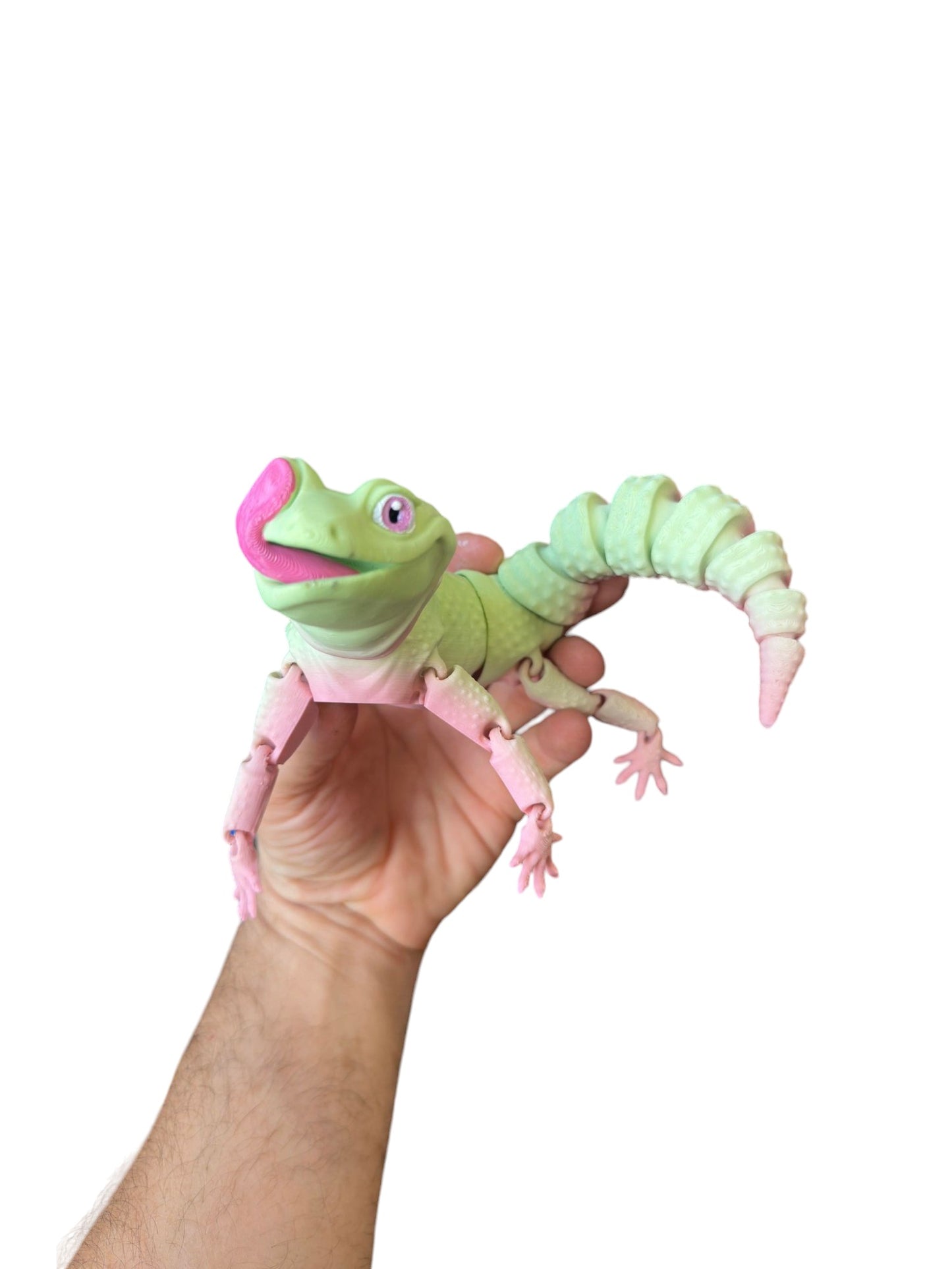 3D Printed Licking Leopard Gecko