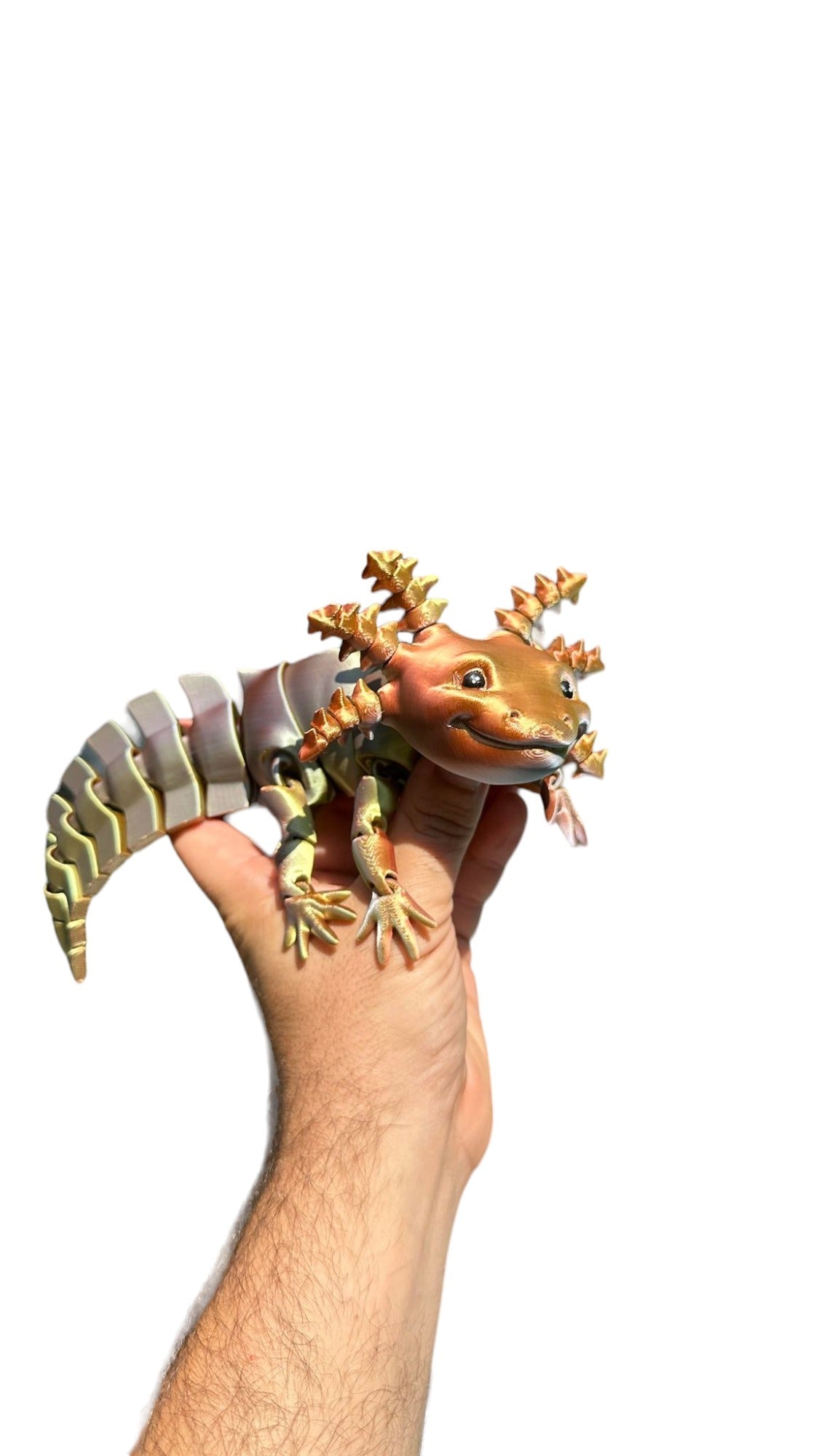 Baby 3D Printed Axolotl