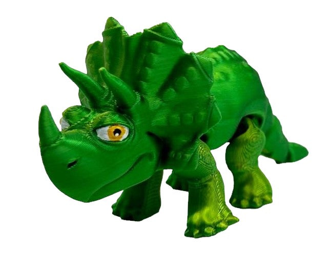 3D Printed Triceratops Dinosaur