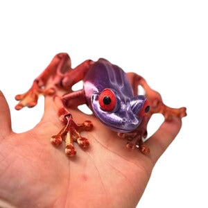 3D Tree Frog